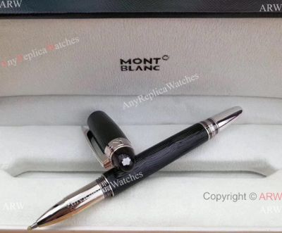 Nice Quality Copy Montblanc Starwalker Wave Black Rollerball Pen